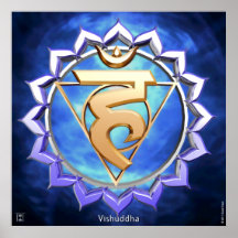 Throat Chakra Print