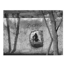 Through the Berlin Wall III Post Card