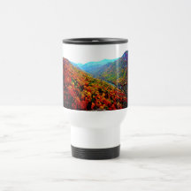 Through The Smokey Mountain Range Coffee Mug