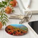 Through The Smokey Mountain Range Key Chain
