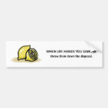 throw-them-down-the-disposal bumper stickers