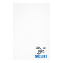 Throw Your Caps In The Air Customized Stationery
