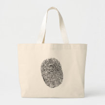 Thumb Print Canvas Bags