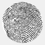 Thumb Print Sticker