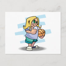 Basketball Cartoon Girls