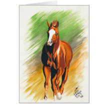 Thundering Spirit Greeting Card