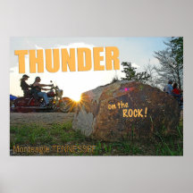 ThunderOnTheRockSunset Poster