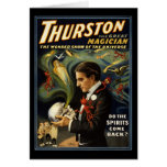 Thurston the great magician 2 greeting cards