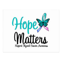 Thyroid Cancer HOPE Matters Post Card
