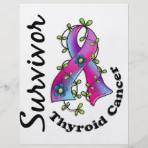 Thyroid Cancer Survivor 15 Full Colour Flyer