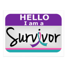 Thyroid Cancer Survivor 24 Post Card