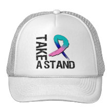 Thyroid Cancer Take A Stand Mesh Hats