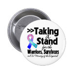 Thyroid Cancer Taking a Stand Tribute Button
