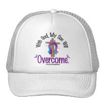 Thyroid Cancer With God My Son Will Overcome Hats