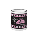 Tiara 60th Birthday Mugs