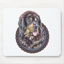 Tibetan Mastiff 001 Mouse Pad