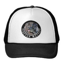 Tibetan Mastiff Dog 002 Trucker Hat