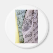 Tibetan Prayer Flags Refrigerator Magnets