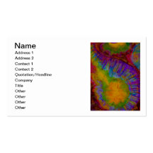 Tie Dye Business Cards