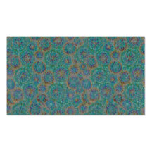Tie Dye Colours Microscopic Cell Background Business Card