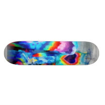 Tie Dye Shirts Skateboards