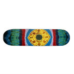 Tie Dye Skateboard - Eye Ball