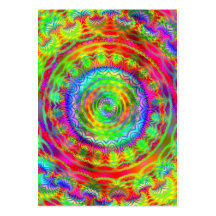 Tie Dye Target Business Cards