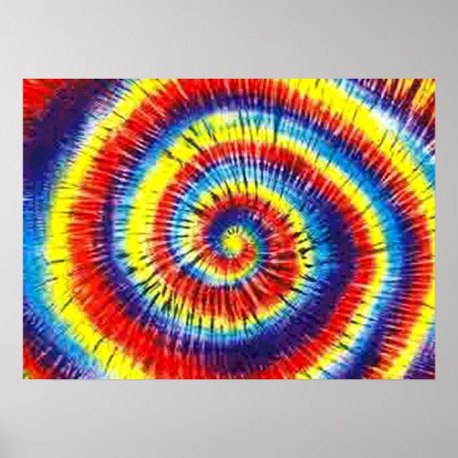 Tie-Dyed Print