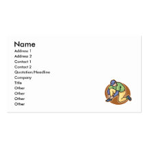 tie your laces business card templates