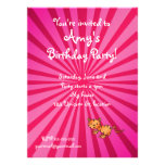 Tiger birthday invitation
