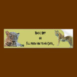 Tiger bumper stickers