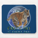 Tiger Cub, Earth Day Wildlife Protection Mousepad
