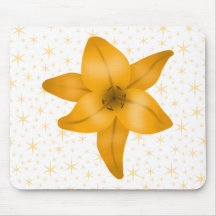 Tiger Lily Flower. Mousepad