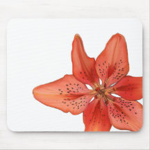 Tiger Lily Painting Mouse Pad