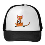 Tiger Playing the Oboe Hats
