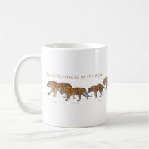 Tiger Subspecies Mug