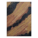 Tiger tiger burning bright! card