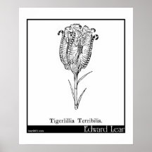 Tigerlillia Terribilis. Poster