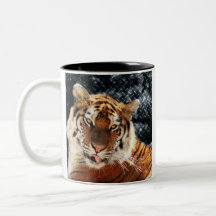 Tigers and Diamonds Coffee Mugs