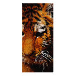 Tigers eyes personalized rack card