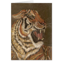 tigers snarl cards