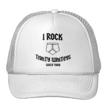 tight whites hat