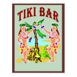 Tiki Bar Postcards