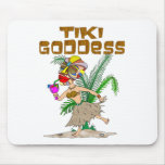 TIKI GODDESS MOUSE PAD