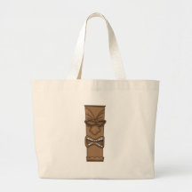 Tiki Tote Bag