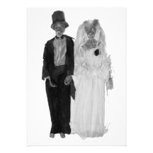 Til'  Death Do Us Part Personalized Invitation