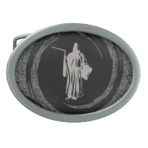 tiled grim reaper belt buckles