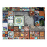 tiles cinque terre postcards
