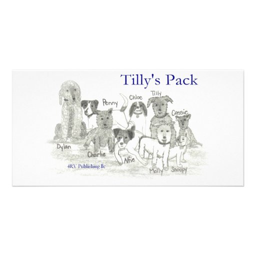 Tilly's Pack Customized Photo Card