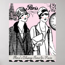 Time for Paris Poster